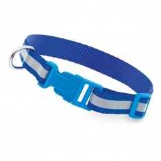 Reflective Dog Collar (light blue)